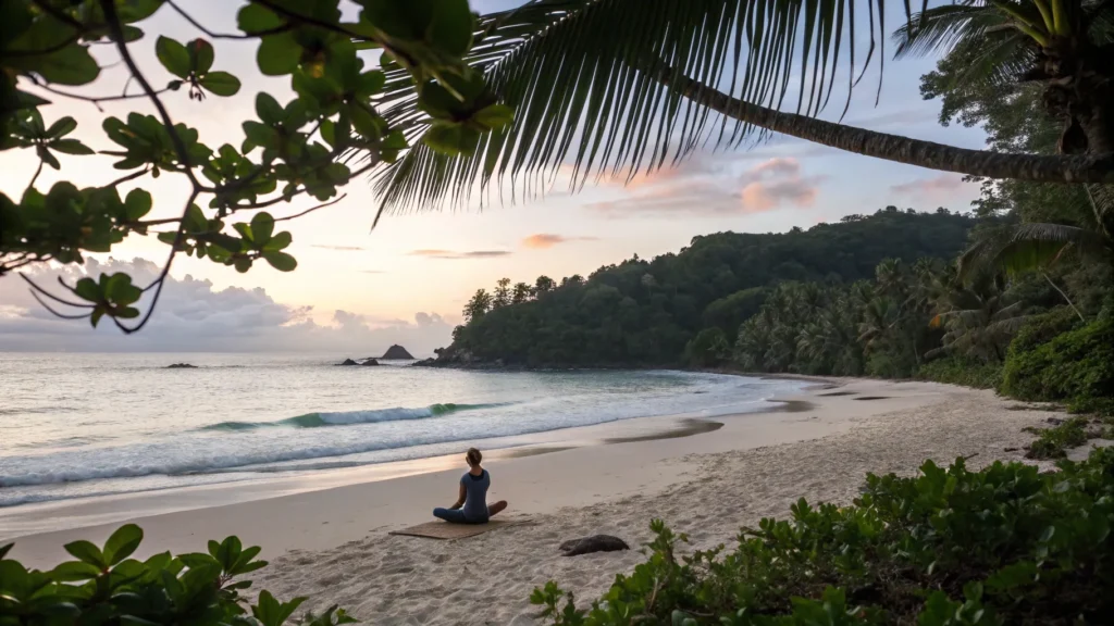 „Island Yoga“ | Beste Ambient-Klaviermusik für Yoga-Übungen inmitten der Ruhe einer Insel