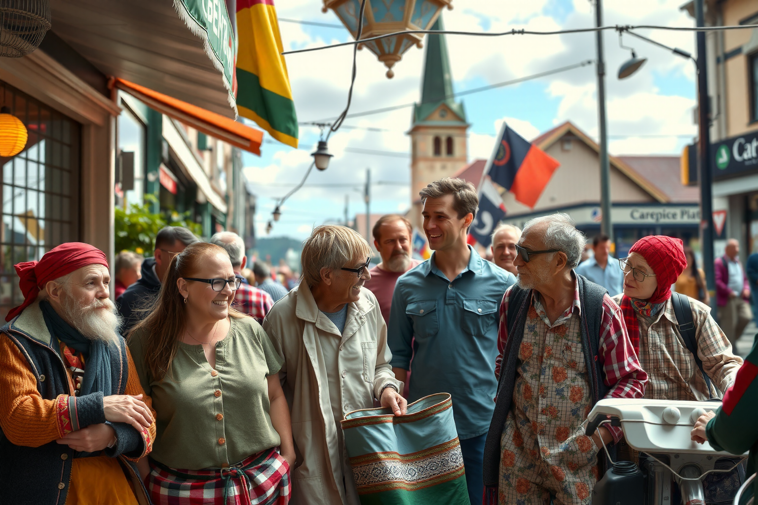 Mein erster Tag in Deutschland: Eine lustige Geschichte für Deutsch-Anfänger