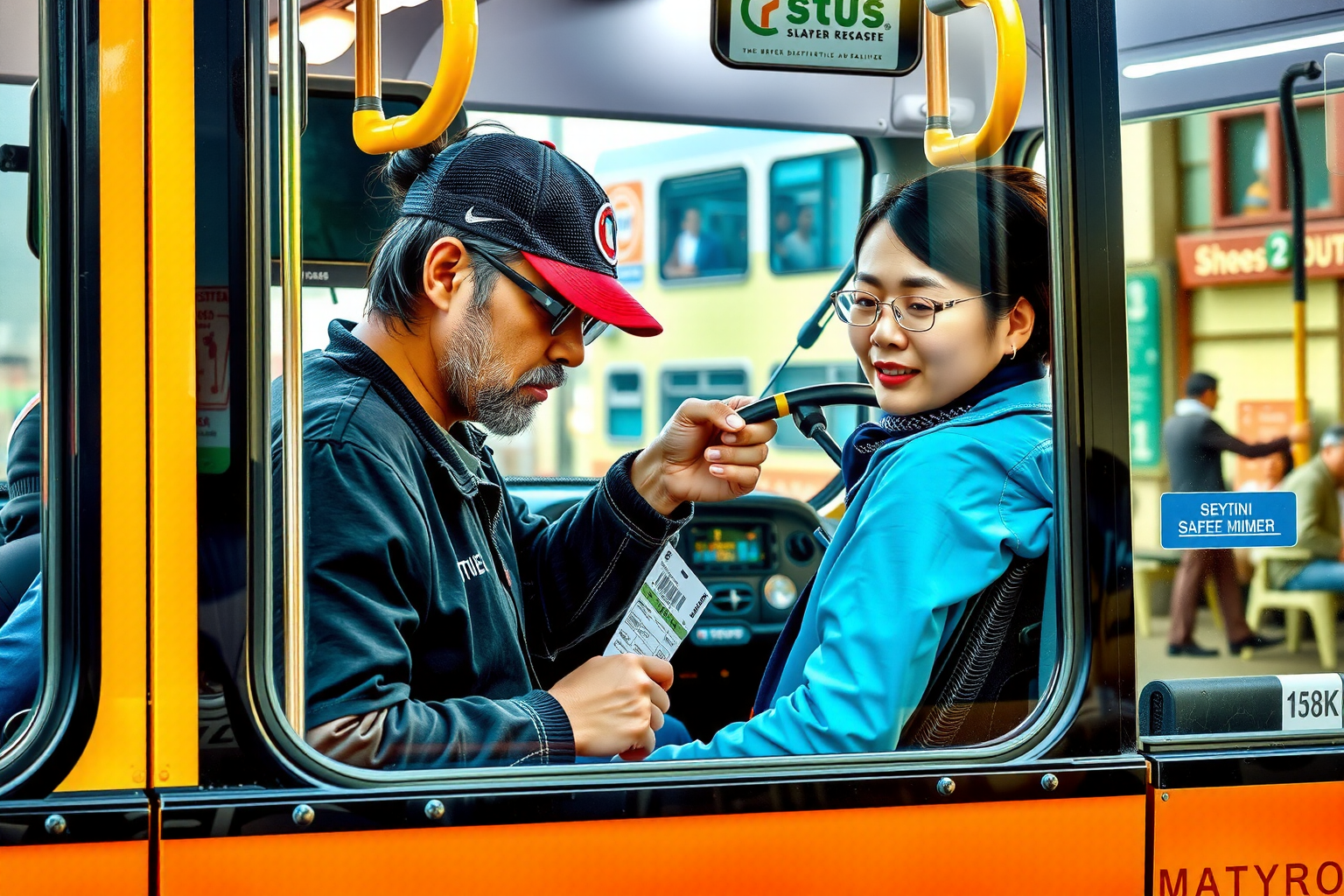 Der Busfahrer und ich: Eine Anekdote über das richtige Ticket