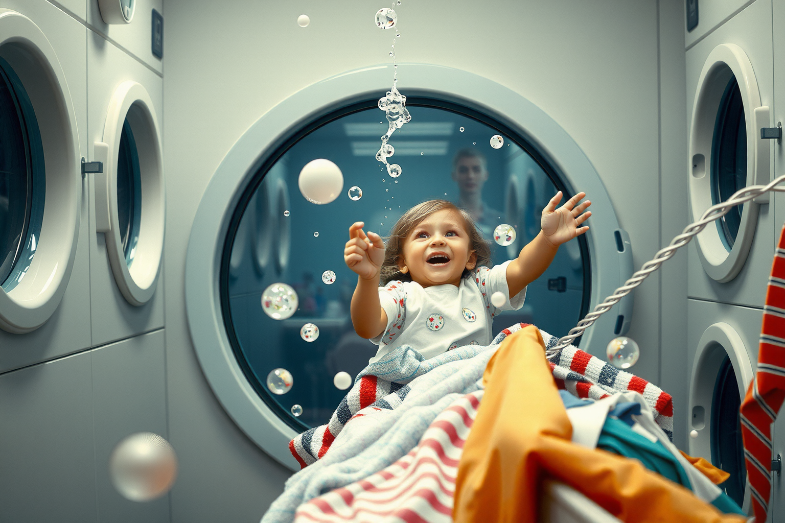 Die Waschmaschine und ich: Ein Abenteuer im Waschsalon