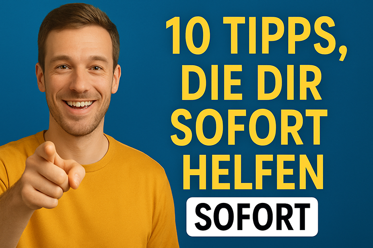 10 Tipps für mehr Lebensqualität im Alltag