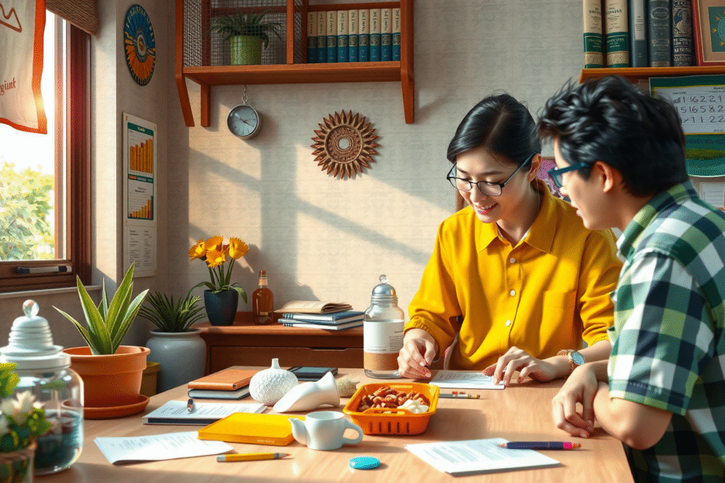 Wortschatz Alltag A1 – Mein Tag beim Lernen und Erleben