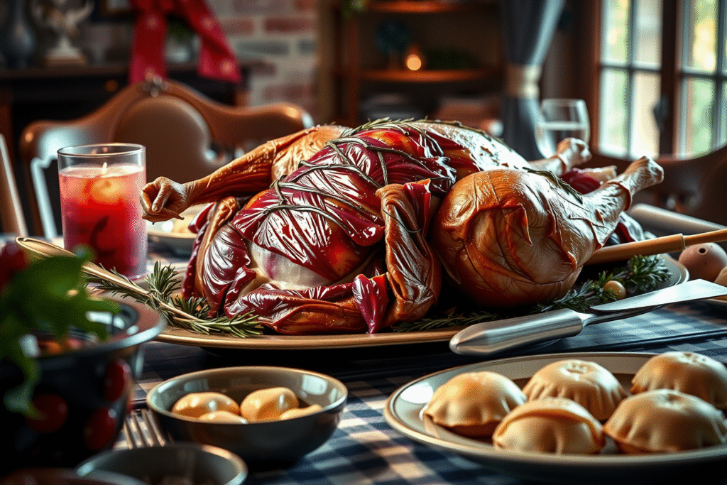 Rotkohl, Gans und Klöße – Mein Weihnachtsessen mit einer deutschen Familie