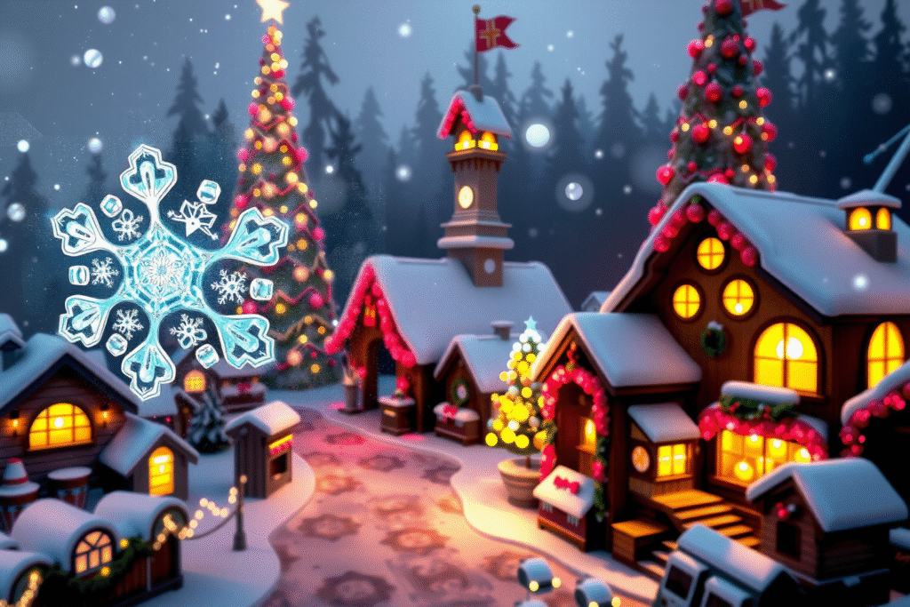 Die kleine Schneeflocke und ich – Weihnachten im weißen Dorf Die kleine Schneeflocke und ich – Weihnachten im weißen Dorf