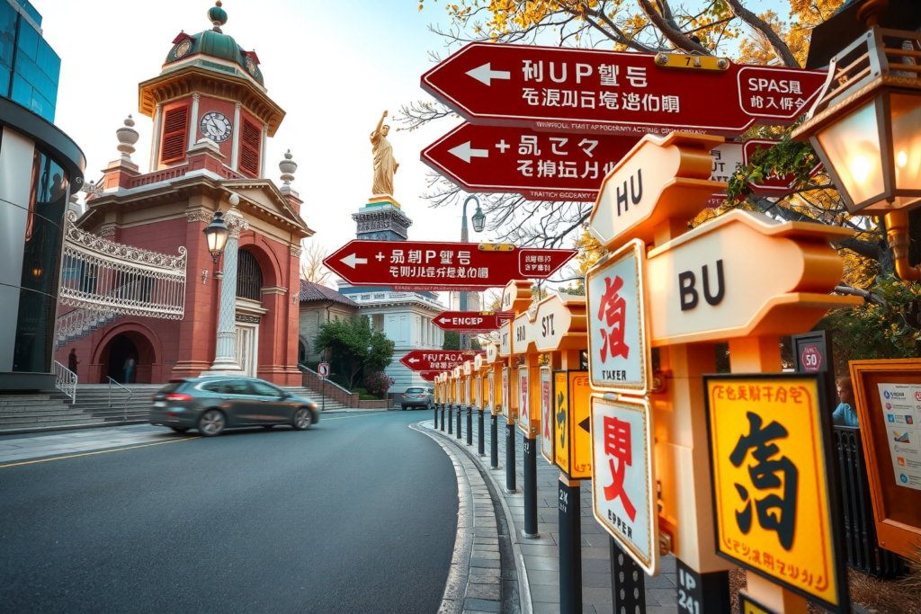 „Wohin geht’s bitte? Die 15 wichtigsten Wegbeschreibungen mit Beispielen (A1)“ „Wohin geht’s bitte? Die 15 wichtigsten Wegbeschreibungen mit Beispielen (A1)“