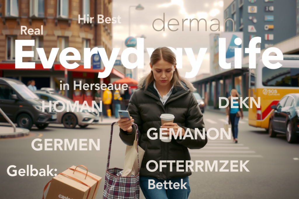 Die 25 wichtigsten deutschen Sätze für den Alltag (A1–B1) – Beherrsche 80 % aller Gespräche sofort