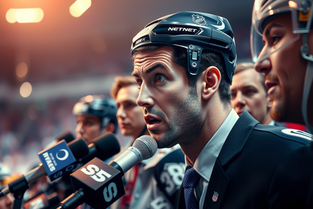 Eishockey-Pressekonferenz: Sprachanalyse Eishockey-Pressekonferenz: Sprachanalyse