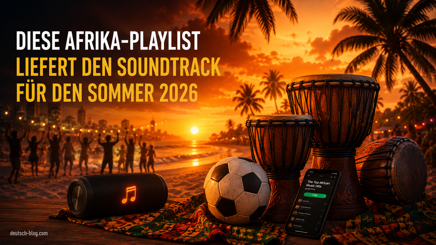 Diese Afrika-Playlist liefert den Soundtrack für den Sommer 2026 Diese Afrika-Playlist liefert den Soundtrack für den Sommer 2026