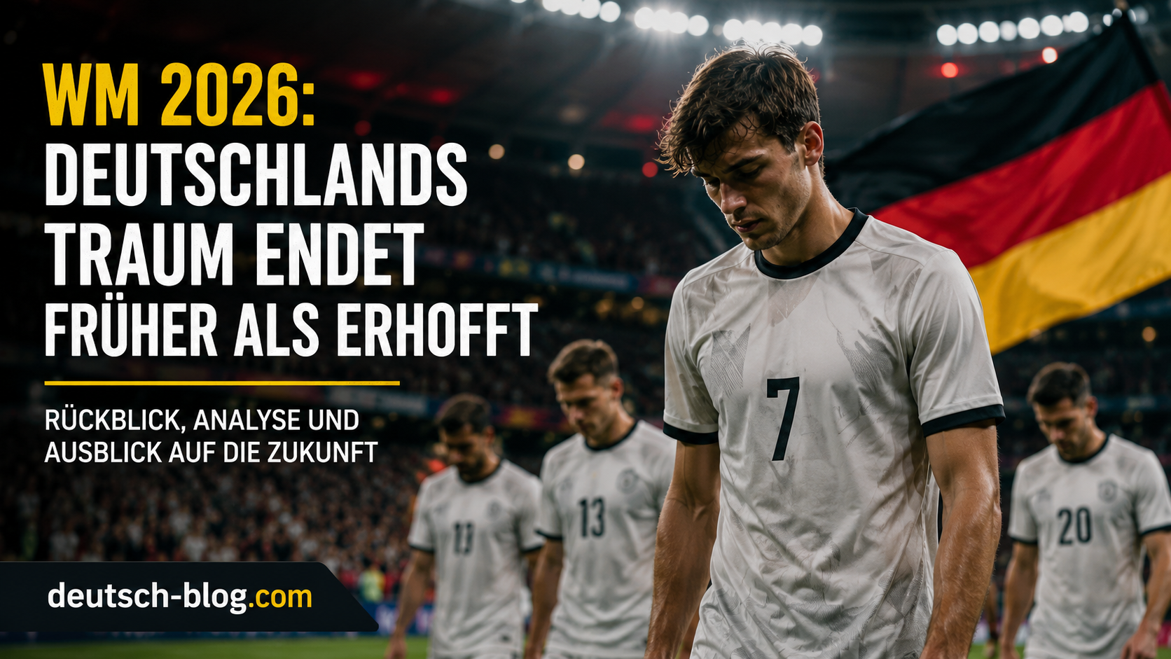 WM 2026: Deutschlands Traum endet früher als erhofft – trotzdem gibt es Gründe für Optimismus